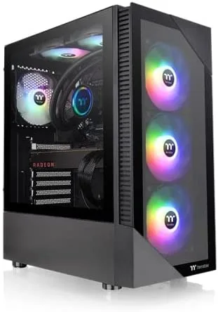 Thermaltake View 200 TG ARGB Midi Tower Negro