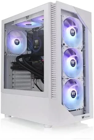 Thermaltake View 200 TG Snow ARGB Midi Tower Blanco
