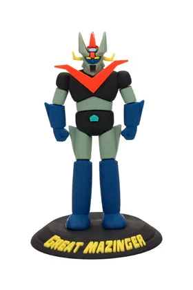 SD TOYS Mini Figura Goma Mazinger Z, Multicolor (SDTSDT25265)