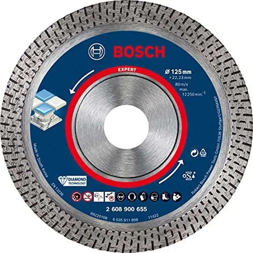 Bosch Expert HardCeramic hoja de sierra circular 12,5 cm 1 pieza(s)