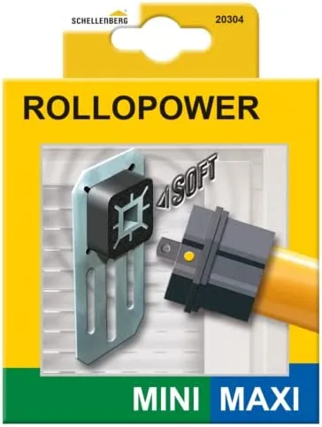 Schellenberg 20304 Juego de rodamientos murales silenciosos para persianas enrollables