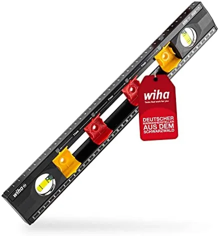 WIHA 42074 - Nivel de burbuja de aire para electricistas SB 246-91 Electrician's spirit level Ref. SB24691