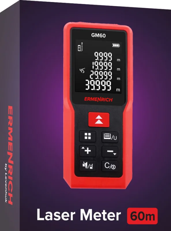 Medidor láser Ermenrich Reel PRO GM60