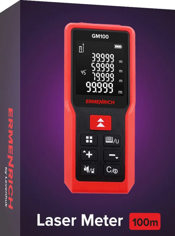 Medidor láser Ermenrich Reel PRO GM100