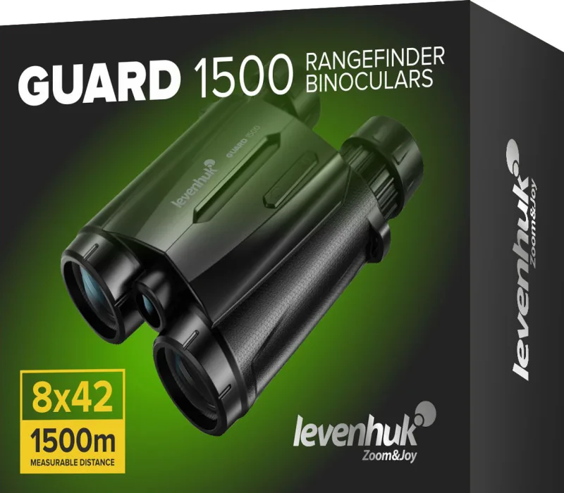 Prismáticos con telémetro Levenhuk Guard 1500