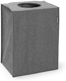 Brabantia 120381 cesto para ropa 55 L Rectangular Negro