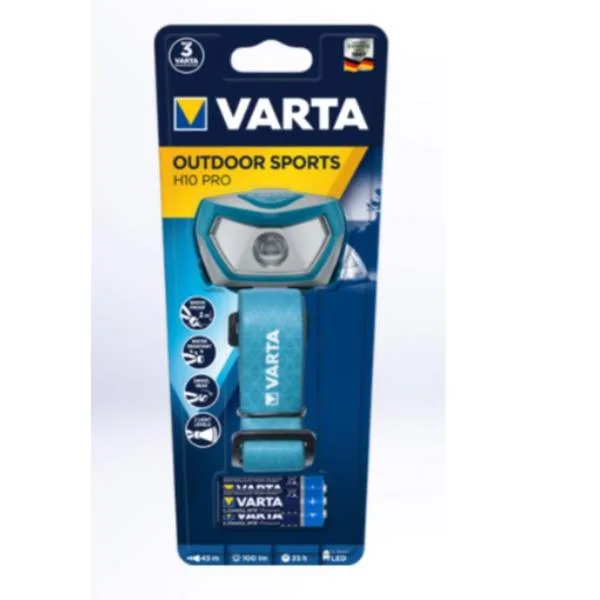 Varta 16650 101 421 linterna Color aguamarina Linterna con cinta para cabeza LED