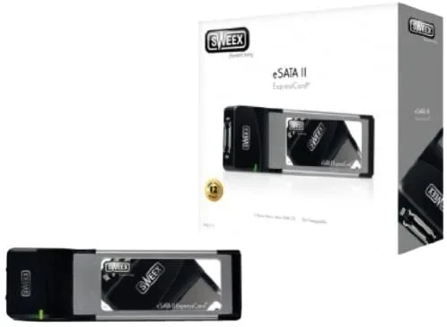Sweex 1 Port External SATA II Express Card
