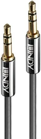 Lindy 35322 cable de audio 2 m 3,5mm Antracita