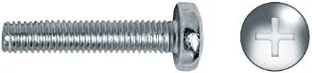 CELO 96307985 - Tornillo rosca metrica alomado Philips DIN 7985 M6x30 mm zincado (Envase 200 ud)