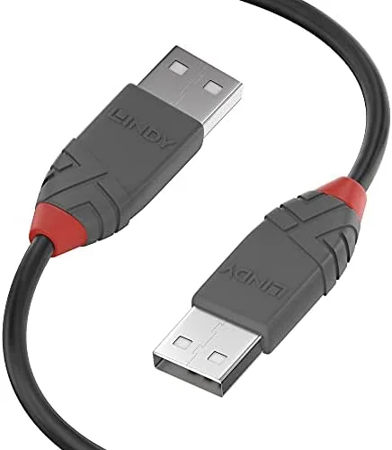 Lindy 36693 cable USB 2 m USB 2.0 USB A Negro, Verde, Rojo