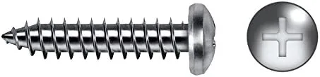 Celo 948387981200 - Tornillo Rosca Chapa Din 7981 Cabeza Alomada Impronta Ph Diámetro 4,8X38 Mm Cincado, 200 Unidades