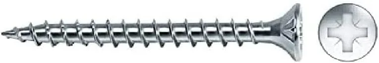 Celo 94540Vlox200 - Tornillo para Madera Velox Rosca Completa Cabeza Avellanada Impronta Pz Diámetro 4,5X40 Mm, Cincado, 200 Unidades