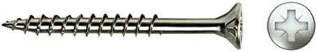 Celo 94580Vloxp50 - Tornillo para Madera Velox Rosca Parcial Cabeza Avellanada Impronta Pz Diámetro 4,5X80/50 Mm, Cincado, 50 Unidades