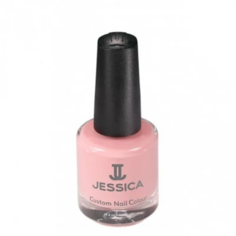 Esmalte de uñas Jessica Custom Nail Colour tono Tea For 2 color elegante y sofisticado fórmula de alta calidad acabado brillante duradero 14.8 ml