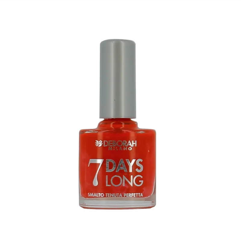 Esmalte de uñas Deborah 7 Day Long EN870, duración prolongada y acabado brillante, fórmula resistente a descamación, 11 ml