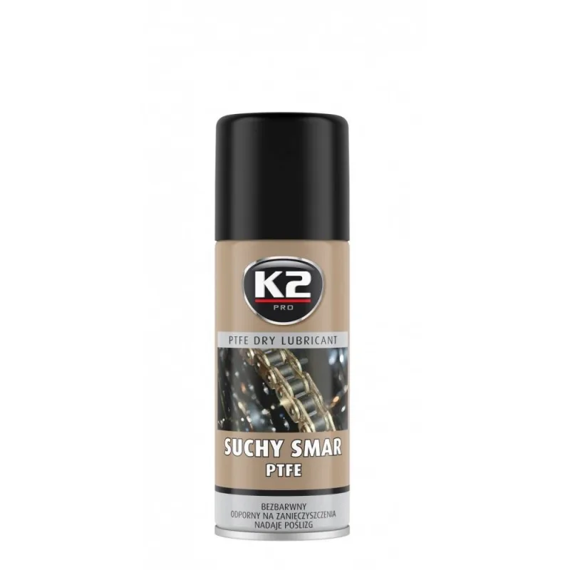 K2 Lubricante Grasa Seca con PTFE Lubricación y Protección Contra Corrosión para Metales y Plásticos 400ML