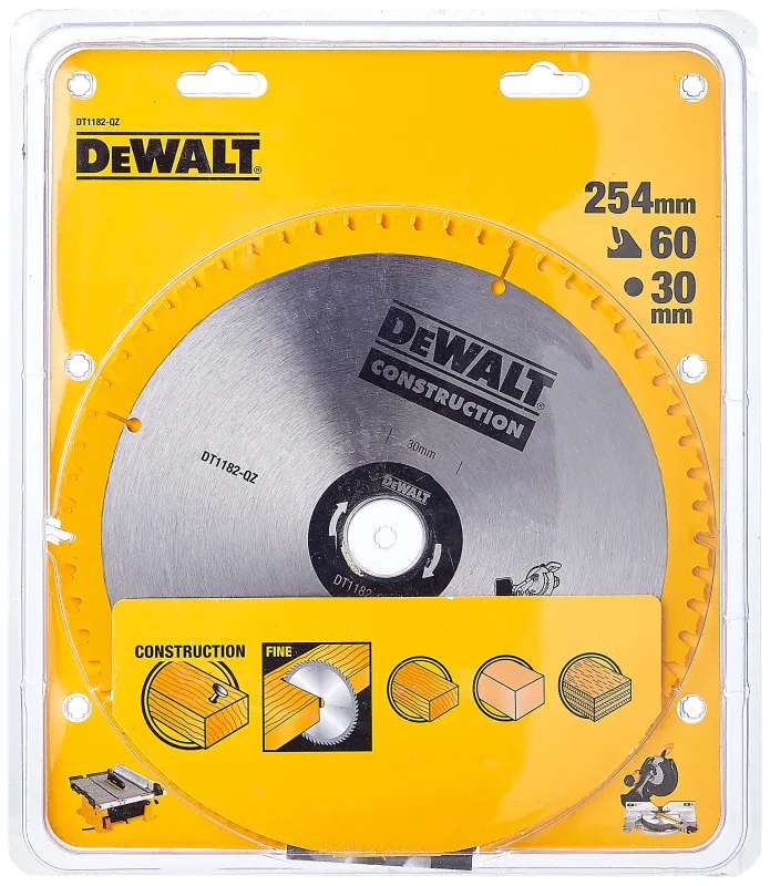 Dewalt piła tarcz.254x30mmx60z