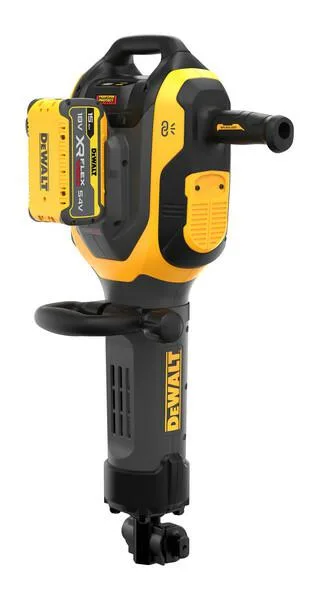 Martillo Demoledor DEWALT 54V DCH966Z2, 41J, 2x15Ah, Hex28, Potente y Robusto, Ideal para Demolición en Materiales Duros, Alta Potencia y Rendimiento Profesional