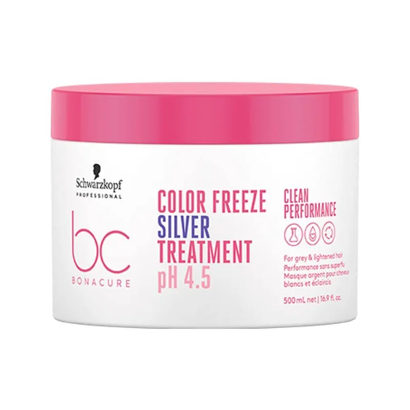 Schwarzkopf Bonacure Color Freeze Tratamiento Silver 500 ml