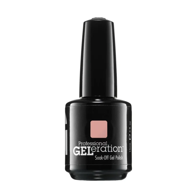 Esmalte semi-permanente Jessica Professional GELeration tono GEL-1156 Romance Me, acabado brillante y duradero, color romántico y sofisticado, 15 ml