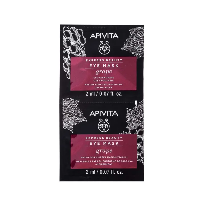 Express beauty mascarilla para el contorno de ojos con uva 2 x 8 ml