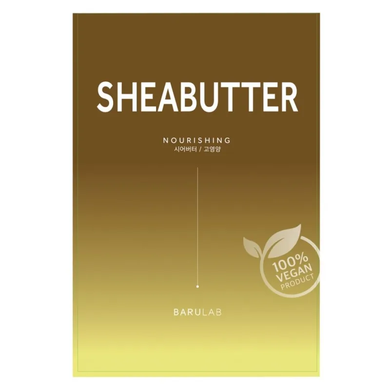The clean vegan mask nourishing sea butter 23 gr