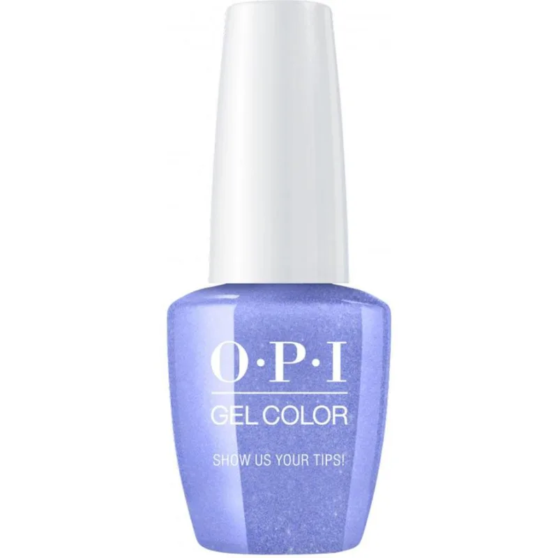 Esmalte semipermanente OPI Gel Color, tono Show Us Your Tips!, 15 ml, color vibrante y duradero con acabado brillante profesional