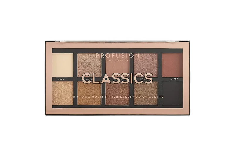 Profusion Mini Artistry Eyeshadow Palette, Paleta de Sombras de Ojos, Tonos Neutros y Metálicos, Alta Pigmentación, 25 g
