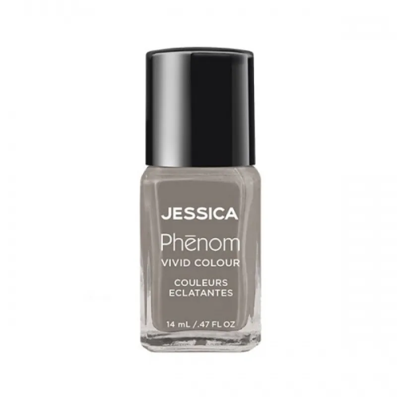 Jessica Phenom Vivid Colour Nail Polish 14ml, Esmalte de Uñas Nightcap, Brillo Similar al Gel, Durabilidad de 10 Días, Fácil Remoción