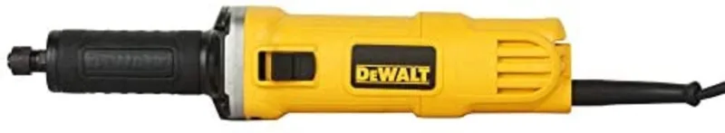 DeWalt - QS DWE4884 - Rectificadora de Interiores Cuerpo Estrecho 450W 27.000 RPM Portafresas 6mm, 450 W, 230 V, Negro, Plata Y Amarillo