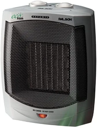 Palson Calefactor CERAMICO Vertical 30850 ECOSUN 1500W, 1500 W, 1 Liter, 44 Decibeles, Multicolour