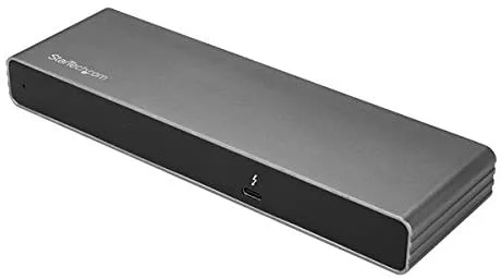 Startech.com docking station thunderbolt 3 con video dual 4k y 85w de entrega de alimentacion pd - mac y windows,3 años