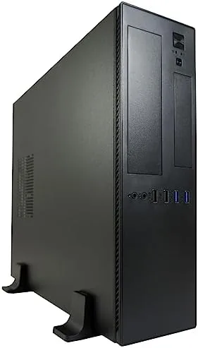 LC-Power LC-1406MB-TFX-ON carcasa de ordenador Micro Torre Negro