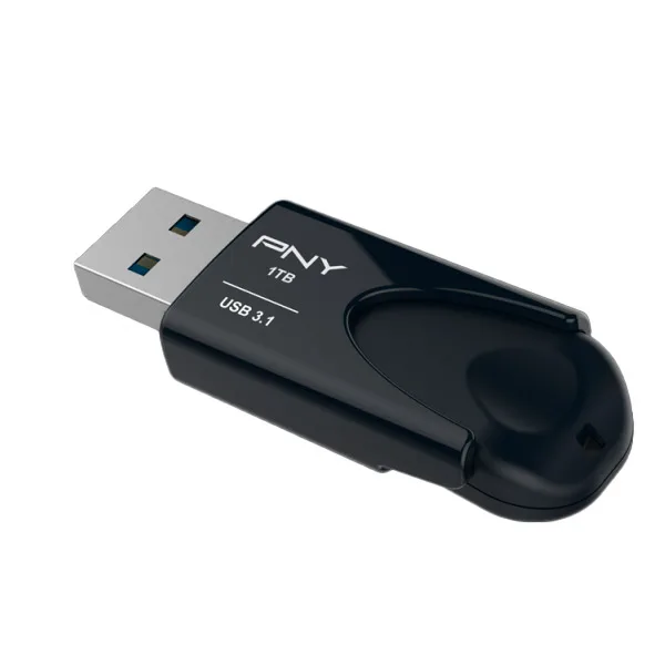 PNY Attaché 4 unidad flash USB 1 TB USB tipo A 3.2 Gen 1 (3.1 Gen 1) Negro