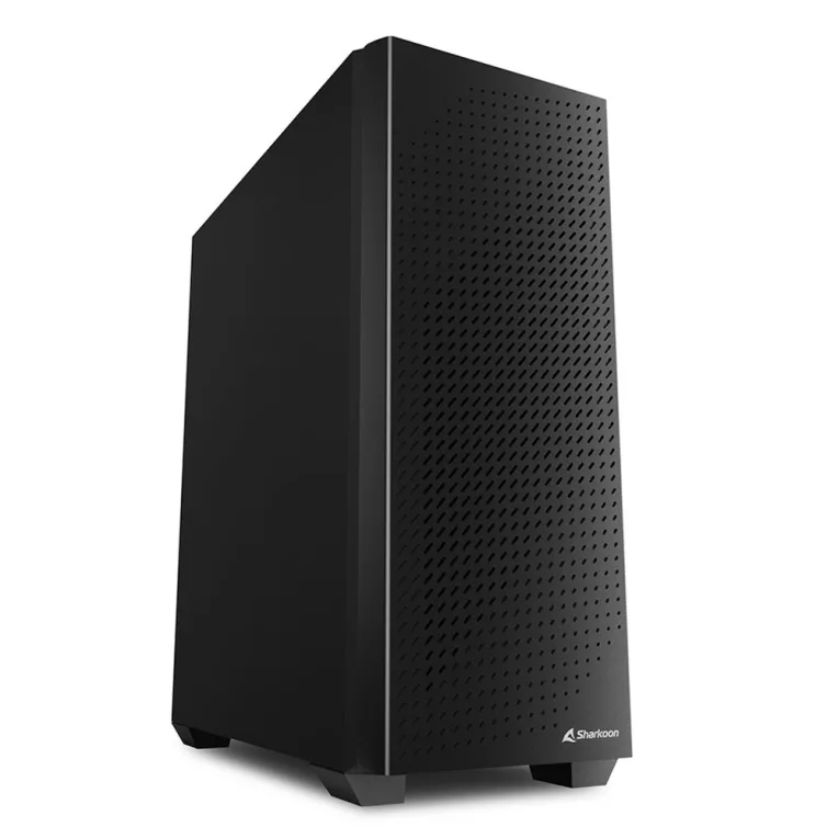 Sharkoon VS9 Midi ATX - Carcasa para PC, Color Negro
