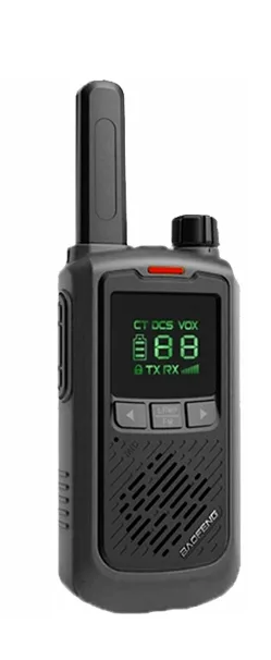 Walkie-talkie baofeng bf-t17 black ...