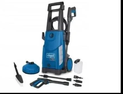 Scheppach HCE2600 - Limpiador de Alta presión (180 Bar, 2400 W, caudal máximo: 408 l/h, función de succión, Bomba de Aluminio de Larga duración, Limpieza de Superficies | Accesorios + 5 m de Manguera