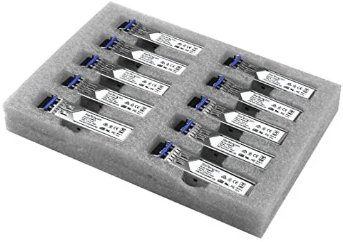 Philips StarTech.com GLCLHSM10PST Cisco GLC - LH - SM Compatible SFP Módulo - 1000BASE - LX/LH transceptor de Fibra - Paquete de 10