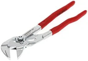GEDORE red Tenaza llave, Alicates, Anchura de sujeción hasta 50 mm, Lisa sin dentado, Ajustable en 17 medidas, Herramienta multifuncional, R28184010