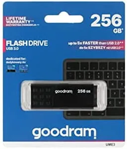 Goodram UME3 unidad flash USB 256 GB USB tipo A 3.2 Gen 1 (3.1 Gen 1) Negro