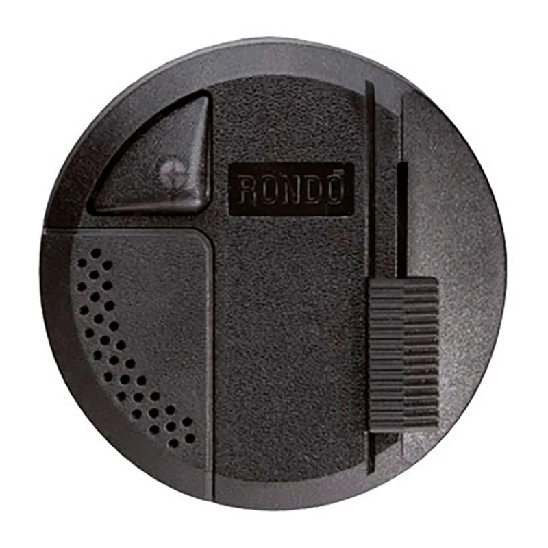 Regulador/interruptor de luz de pie redondo 5600/led 4-100 w negro