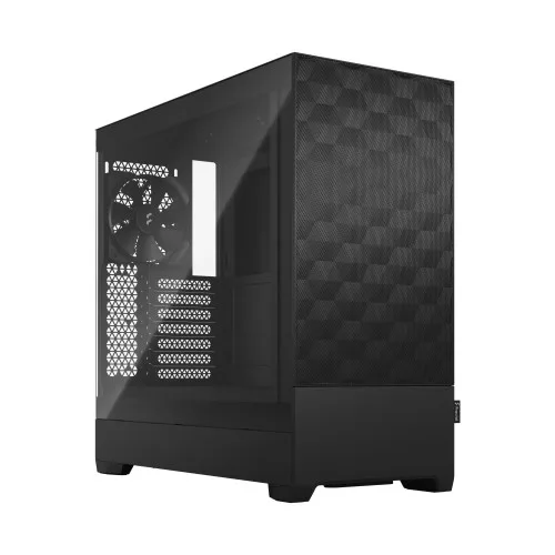 Fractal Design Pop Air Black - Tempered Glass Clear Tint