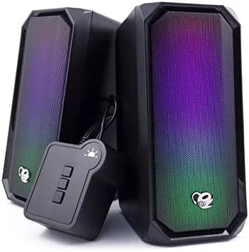 Deep Gaming R205 altavoz Negro Inalámbrico y alámbrico 3 W