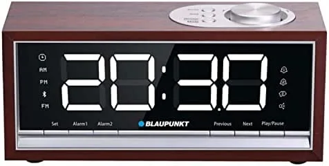 Blaupunkt CR60BT radio Portátil Analógico y digital Negro, Madera