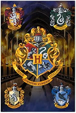 Grupo Erik Poster Harry Potter Hogwarts - Laminas decorativas 61x91,5cm a todo color | Posters para pared : Decoración habitación - Harry Potter Regalos Merchandising