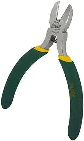 Mota Herramientas 39278 Mini Alicate C.V. Corte Diagonal Q702, Multicolor, 115 mm