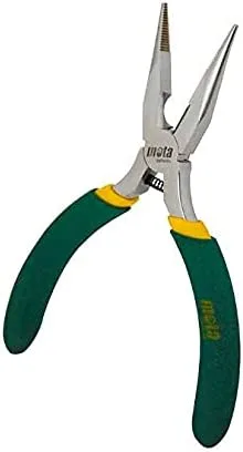 Mota Herramientas 39279 Mini Alicates Punta Semiredonda Q703, Multicolor, 130 mm