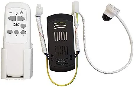 EDM 00973 Recambio Kit Ventilador Techo para 33988/33989/33806/33807/33803 Mando y Receptor, Multicolor