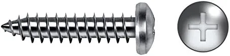 Celo 935137981 - Tornillo Rosca Chapa Din 7981 Cabeza Alomada Impronta Ph Diámetro 3,5X13 Mm Cincado, 500 Unidades